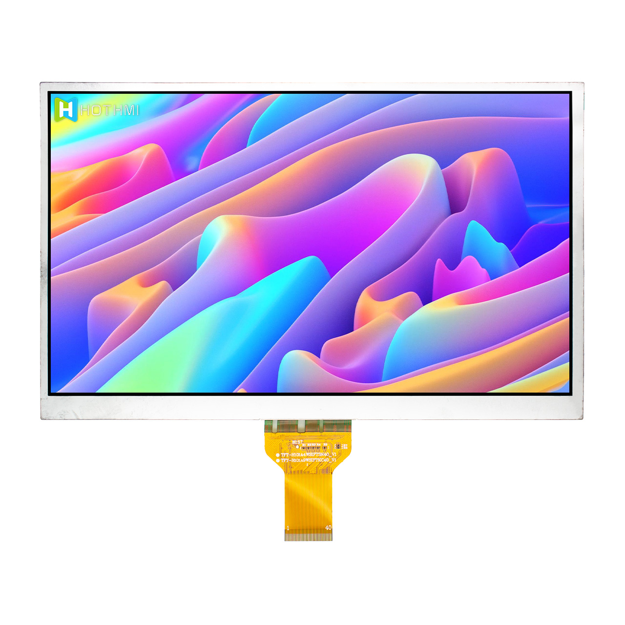 10.1 inch 1024x600 LVDS IPS TFT LCD display 