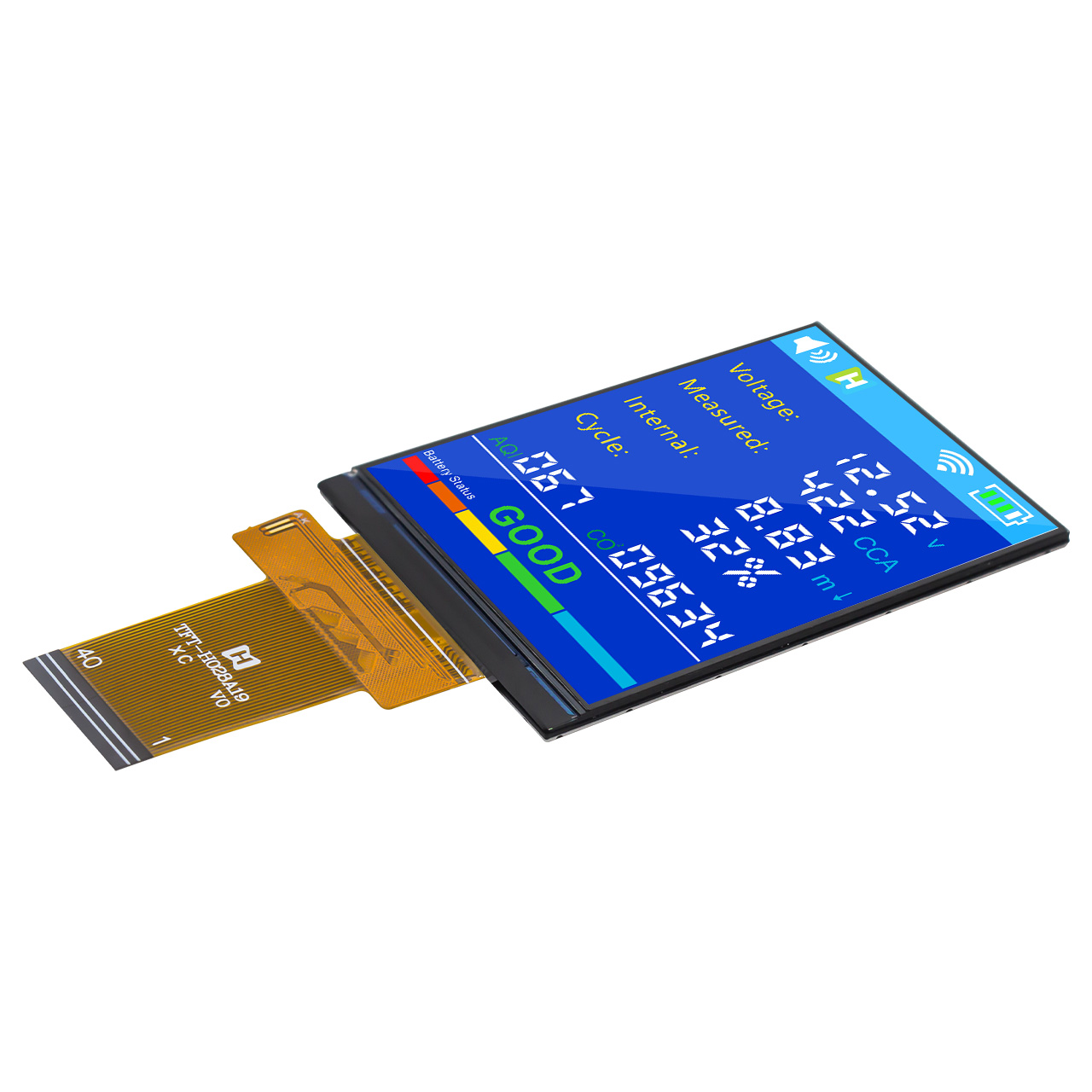 2.8 inch 480x640 with RGB Interface and ST7701S TFT LCD Screen  