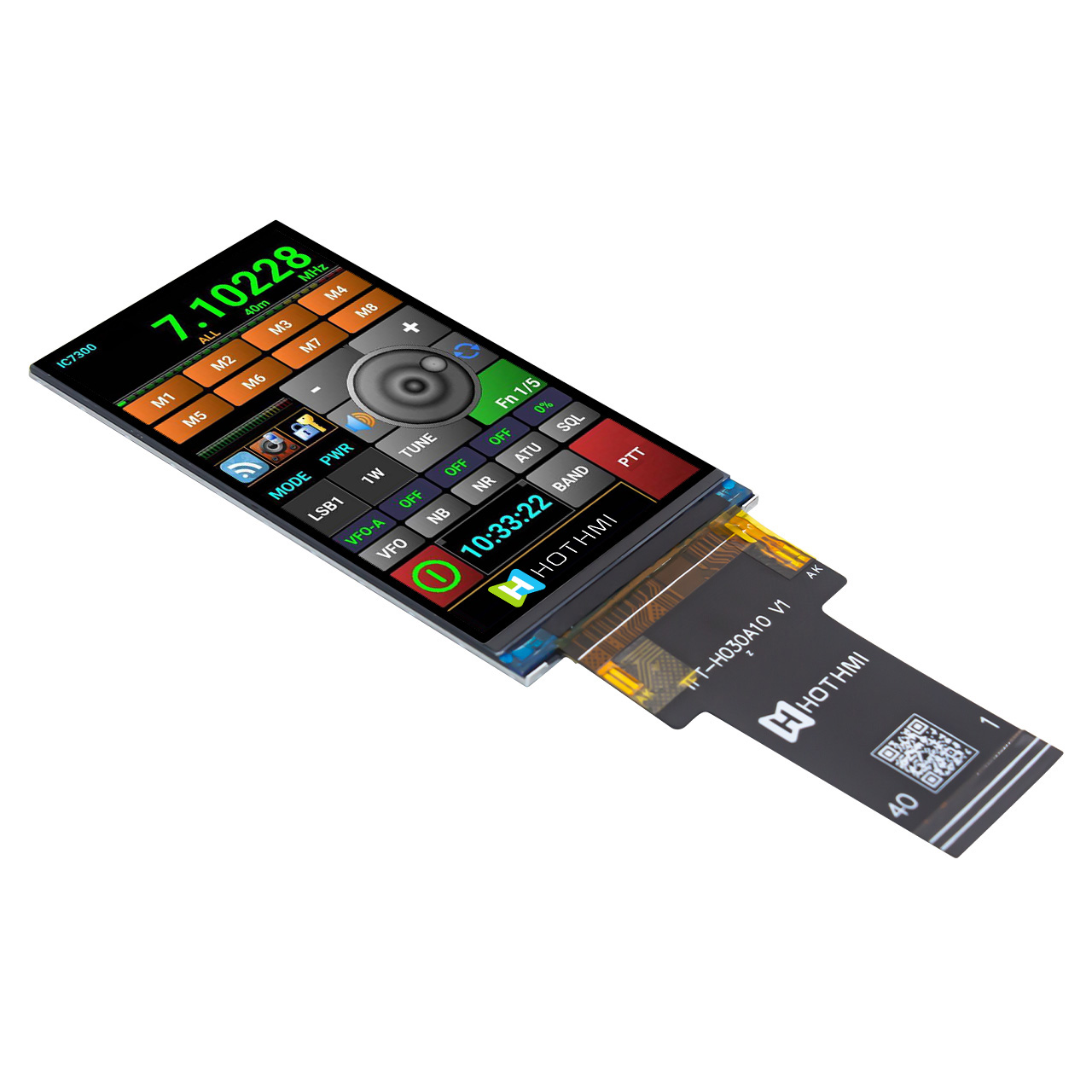 3.0 inch TFT LCD Display with 480x854 Resolution and ST7703 Controller 