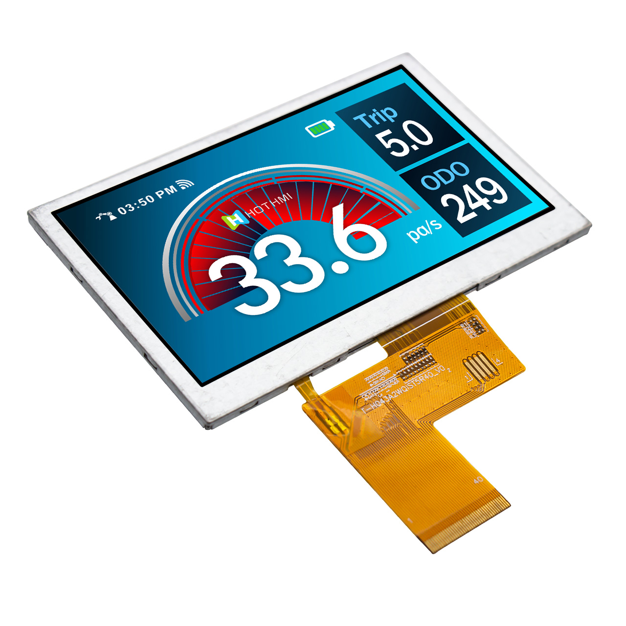 4.3" TFT LCD Display | 480x272 IPS RGB TFT LCD Display | SC7283 Controller